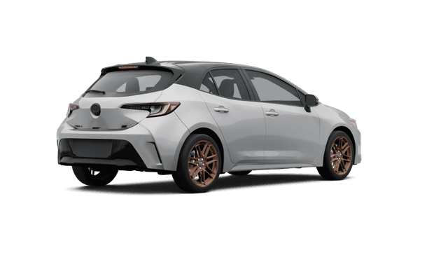 Toyota Corolla Hatchback - Back view Toyota Corolla Hatchback - Back view